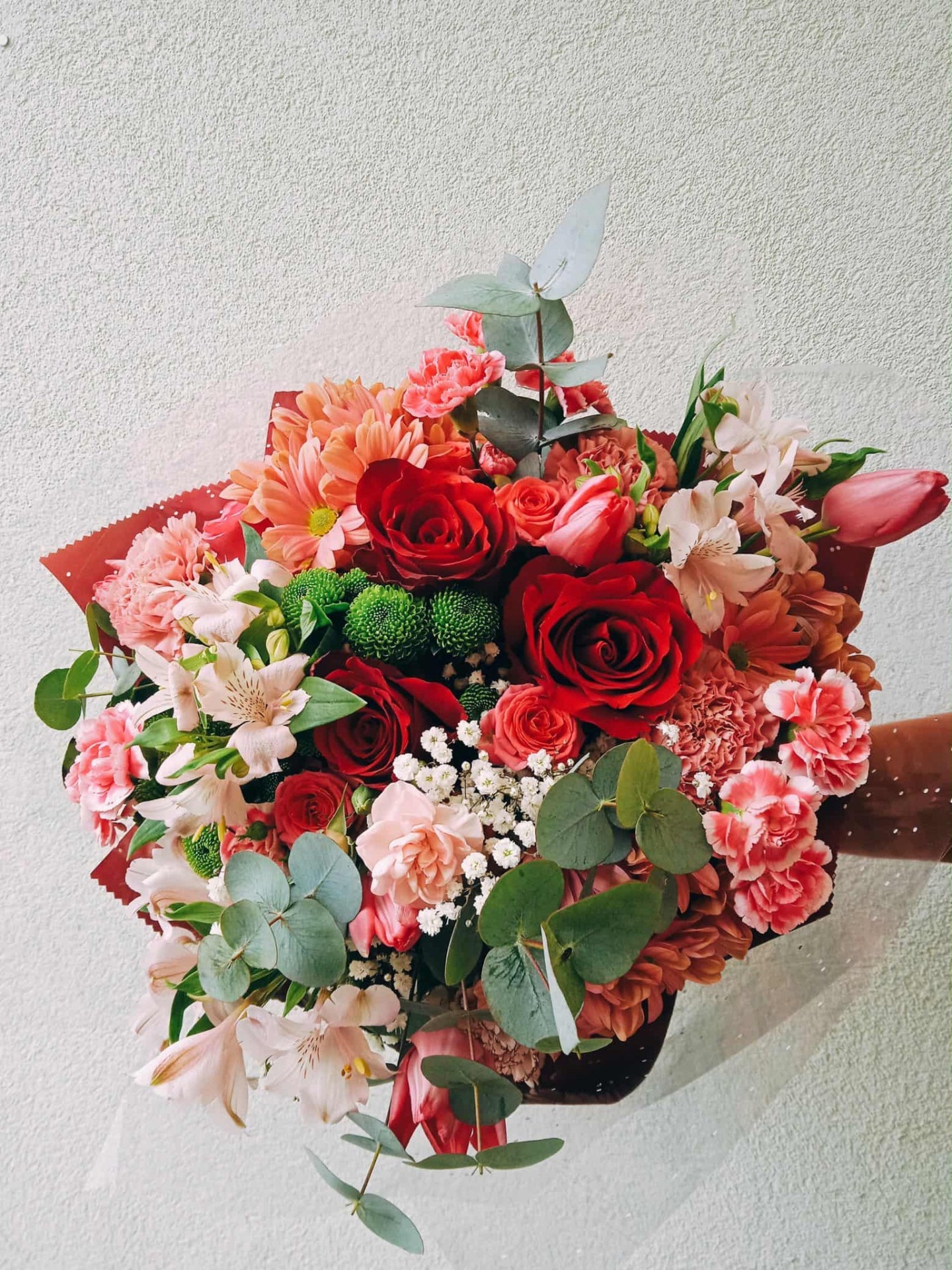 Kytica červených ruží